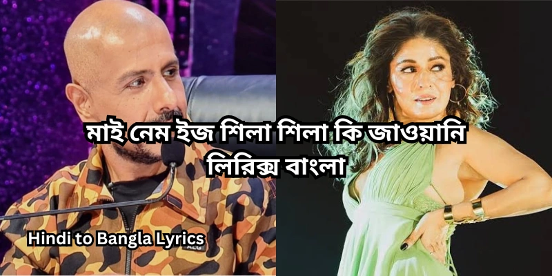 মাই নেম ইজ শিলা শিলা কি জাওয়ানি লিরিক্স বাংলা